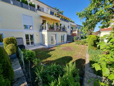 Mediterrane Gartenwohnung