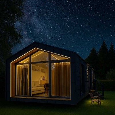 Modernes Tiny House I 57 m² Grundfläche I 2 Schlafzimmer I Vollmöbliert I Kurzzeitvermietung möglich
