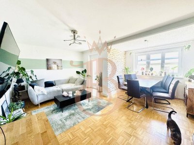 Attraktive City Wohnung - 3 Zimmer/ Süd- Loggia/ Tiefgarage/ Seenähe