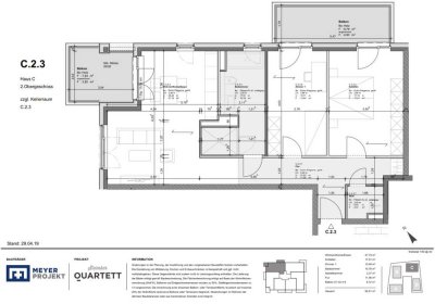 Moderne 3-Zimmer-Neubauwohnung in ruhiger Lage – Steimker Gärten
