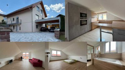 Exklusive 2-Raum-Wohnung mit gehobener Innenausstattung und REMPP-Einbauküche in Oberreichenbach