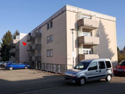 Schöne, modernisierte 1-Zimmer-Wohnung mit Balkon und EBK in Ettlingen