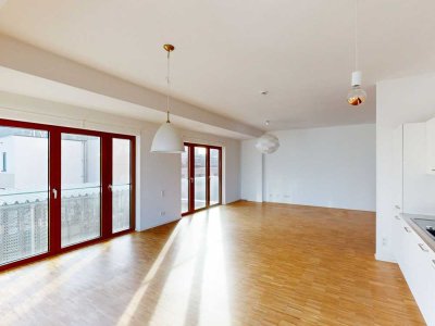 Moderne City-Wohnung: 4-Zimmer mit offener Küche