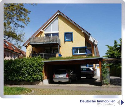 (Fast) Wie im eigenen Haus! 5,5 Zimmer-Wohnung mit Garten in Stuttgart-Stammheim