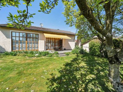 Exklusiver Bungalow mit großem Grundstück in ruhiger Lage von Hilgertshausen-Tandern