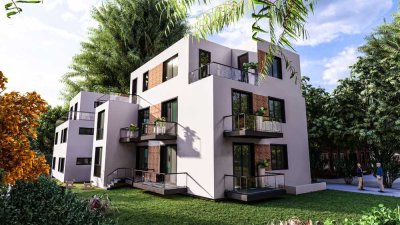 Neubau 4-Zimmer-Wohnung (Energieeffizienz A+) mit geh. Innenaussattung, EBK, Dachterasse