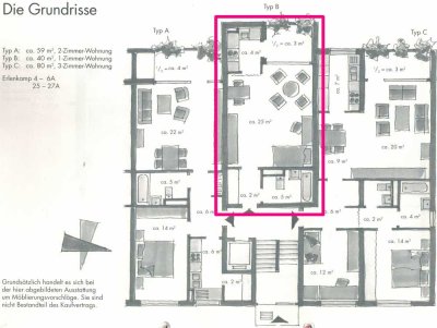 Freundliche 1-Zimmer-Wohnung in Braunschweig-Mascherode Erlenkamp