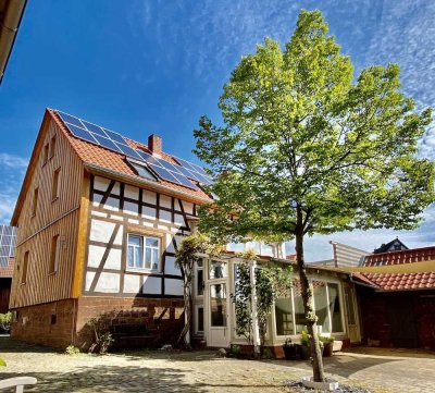 Ökologisches und energieeffizientes Haus in historischer Hofreite