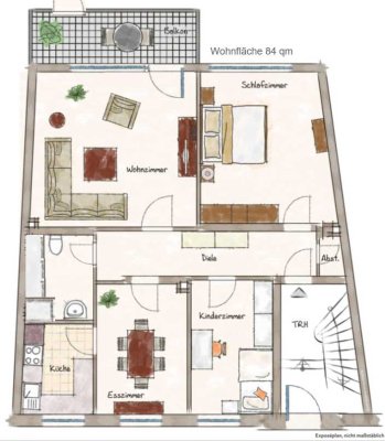 Erdgeschosswohnung Zentrum Coesfeld