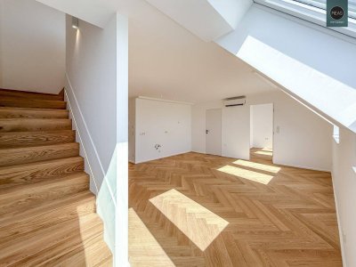 Elevate 1090 – Erstbezug: Dachgeschoss - Maisonette Wohnung (klimatisiert) nahe U6 Alser Straße, AKH!