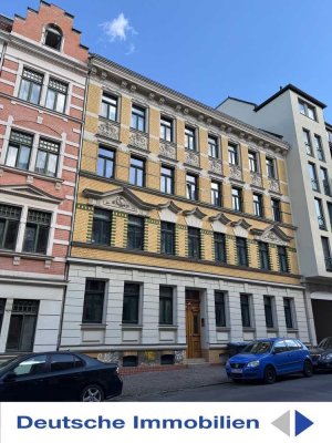 Stilvolle 3 - Zimmer - Eigentumswohnung mit Balkon in beliebter Stadtteillage Stötteritz