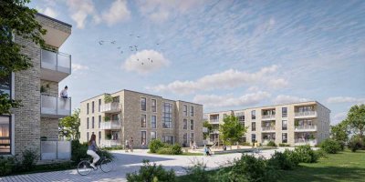 Neubau - moderne barrierearm geplante Wohnung mit sonniger Loggia
