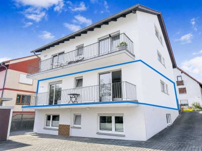 Frei ab 01.07 - Großzügige 3-ZKB- EG-Mietwohnung mit Garten und Garage in Neustadt-Gimmeldingen!