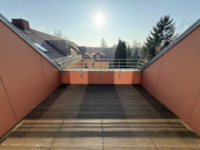 Gepflegte Dachgeschosswohnung in ruher Lage +++ ab sofort bezugsfrei +++