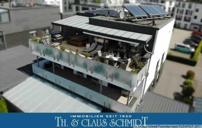 Luxus Pur: Penthouse-Wohnung über 2 Etagen inkl. 2 Doppelgaragen