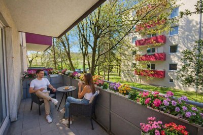 G R Ü N B L I C K + Neubau + 1 Zimmer + ca. 30m² NFL + Einbauküche + Grünruhelage