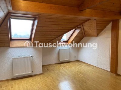 Tauschwohnung: Charmante ruhige Maisonettwohnung, suche 2Zimmer, Balkon �