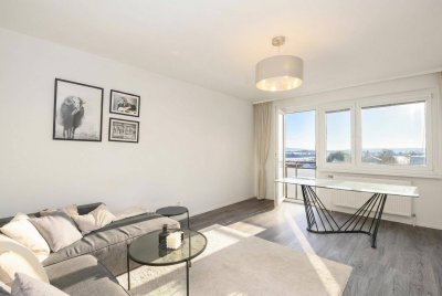 Zentrumslage mit Panorama: lichtdurchflutete 3-Zimmer-Wohnung mit Altstadtblick