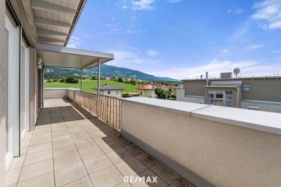 Moderne, großzügige 4-Zimmer-Wohnung mit großer Terrasse und herrlicher Aussicht in St. Stefan