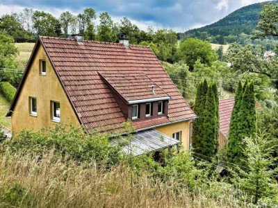 Haus mit großem Grundstück