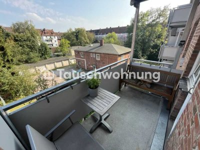 Tauschwohnung: Bergedorf Balkon Altbau