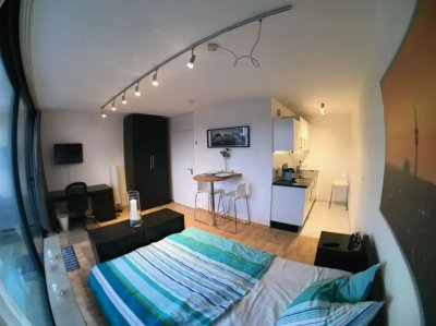 Hochwertig saniertes 1-Zimmer-Apartment (34 m²) in München-Neuhausen – 5. OG, EBK, top ÖPNV-Anbindung
