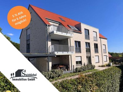 Neubau-Erstbezug! Stilvolle 3-Zimmer-Wohnung mit sonniger Loggia in begehrter Wohnlage!