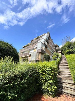 Renovierungsbedürftige Dreizimmerwohnung mit traumhaftem Ausblick