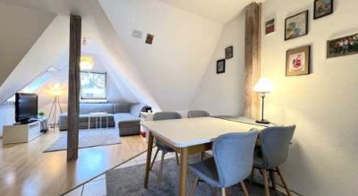 Helle DG-Wohnung mit großem Balkon & Münsterblick in der Ulmer Oststadt