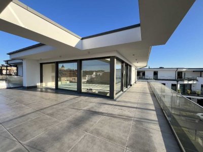Traumhafte Penthouse - Wohnung mit Dachterrasse, Tiefgarage und Aufzug in KFW 40