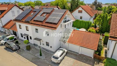 Solide Kapitalanlage mit langfristigem Mietverhältnis: Großzügige DHH mit moderner Ausstattung