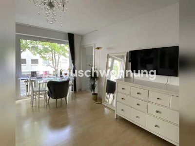 Tauschwohnung: Helle 1 Zimmer-Wohnung gegen größere Wohnung mit Balkon