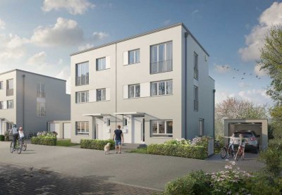 Sichern Sie sich jetzt 1 von 6 Doppelhaushälften in der ÖkoSieldung!