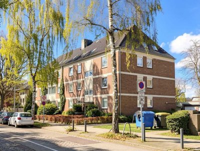 Kiel nahe UKSH - vermietete 2-Zimmer-ETW mit zusätzlichem Studentenzimmer im Dachgeschoss