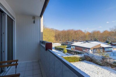 Zentral und doch Naturnah - Eigentumswohnung mit Balkon und Blick ins Grüne