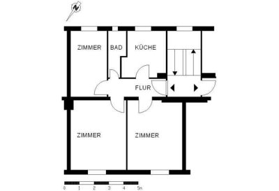 Ihr neues Zuhause: praktische 3-Zimmer-Wohnung
