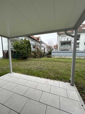 Charmante 3-Zimmer-Erdgeschosswohnung mit Terrasse und Balkon in Heddesheim