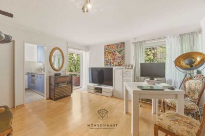 Erbpacht -�✨ Attraktive Kapitalanlage – Vermietete 1,5-Zimmer-WHG mit Balkon & TG-Stellplatz �
