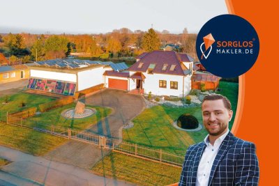 Exklusives Wohnhaus mit zahlreichen Extras und Gewerbefläche