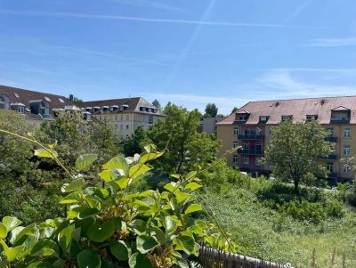 Schöne 2-Zimmerwohnung mit herrlicher Terrasse, EBK & Tiefgarage