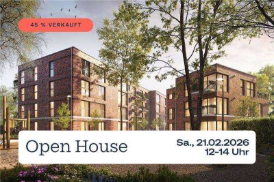 Open House am 21.02.2026 - Toll geschnittene 3-Zimmer-Neubau-Wohnung
