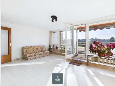 ÜBER DEN DÄCHERN - 4-Zi. Maisonette mit 2 Bädern, Balkon und Tiefgaragenstellplatz