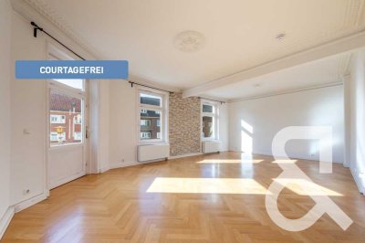 Großzügige 3-Zimmer-Wohnung mit 2 Balkonen in Alsternähe