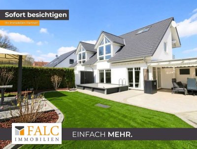 +++ Exklusive Doppelhaushälfte: Wohndesign trifft auf Familien-Idylle +++