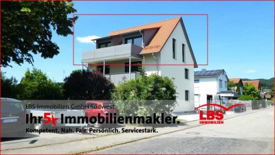 Erstbezug!  Exklusive 2-Zi Dachgeschosswohnung mit Balkon
Sofort verfügbar!