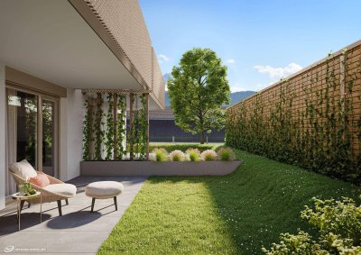 SONNENPLATZL | sonnendurchflutete 4-Zimmer-Gartenwohnung im Erstbezug | Lechaschau