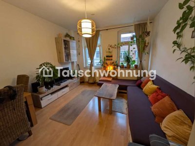 Tauschwohnung: Tauschen sonnige 2-Zimmer-Neustadtwohnung am Alaunpark