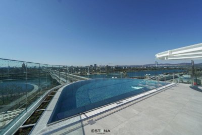Voll möblierte Wohnung mit Spa und Concierge