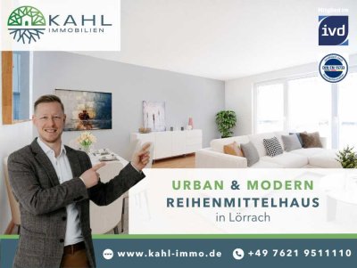 Modernes Reihenmittelhaus in Lörrach - Ideal für Pendler und Stadtliebhaber ohne Gartenpflege!