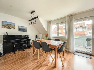 Ruhig und doch zentral: Energieeffiziente 3-Zimmer-Wohnung in Langensteinbach